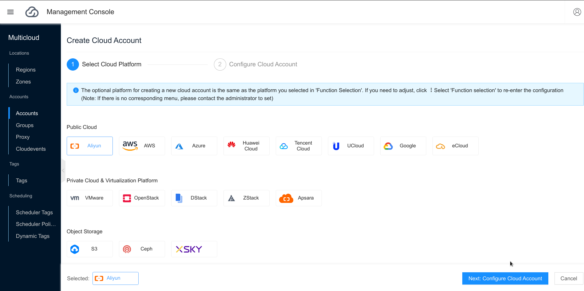 Multicloud Management